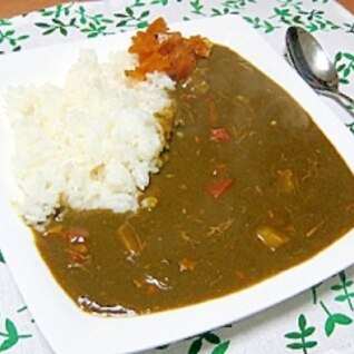 チキンとほうれん草たっぷりカレー